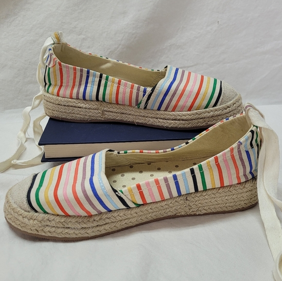 Gymboree colorful striped espadrilles - Picture 5 of 8